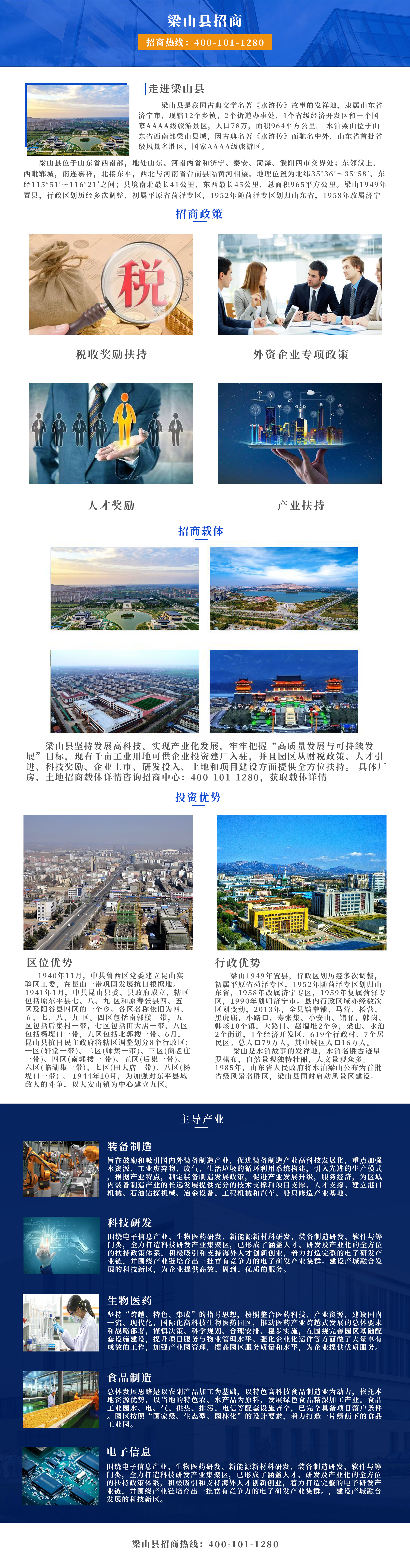 梁山縣招商引資